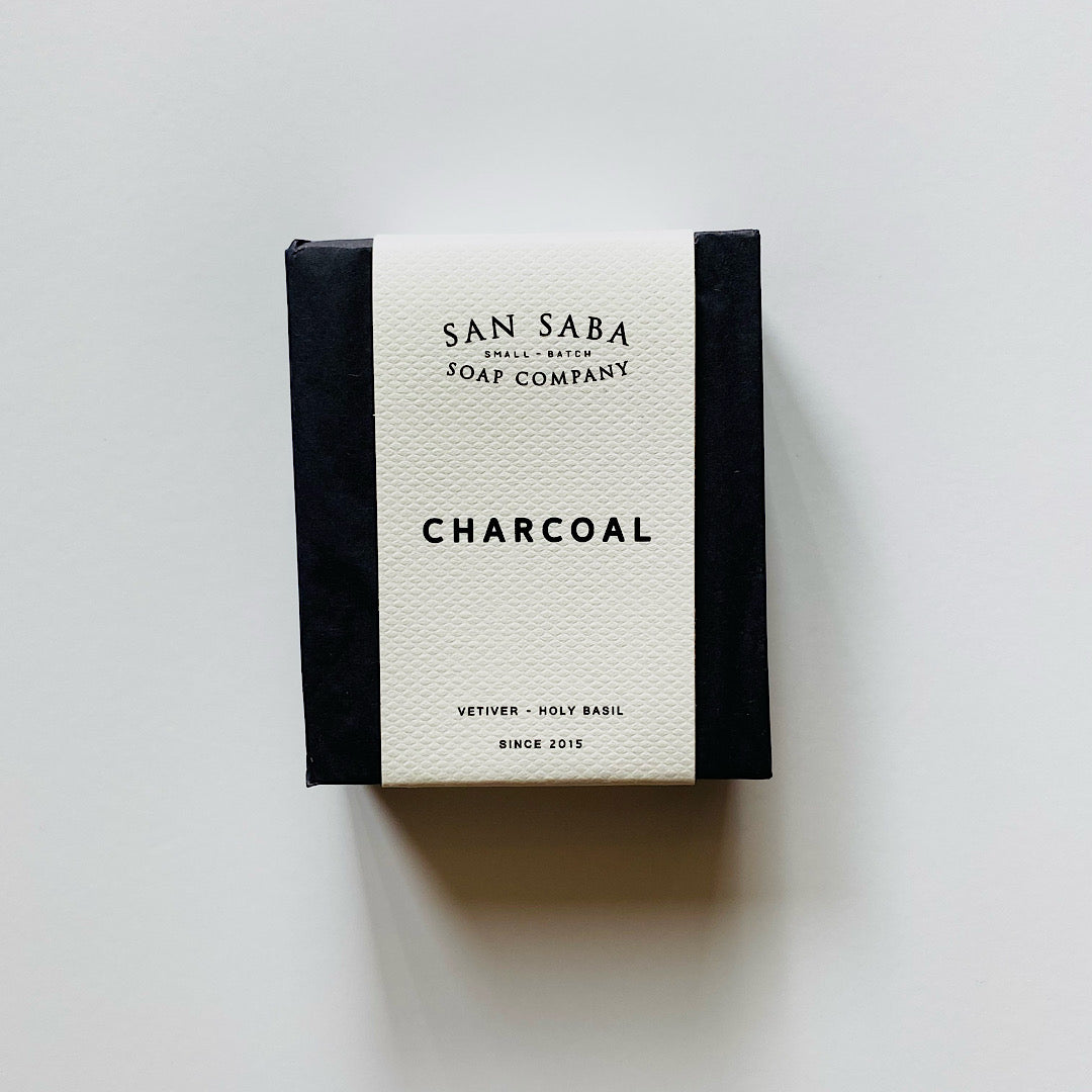 Charcoal Vetiver Bar Soap