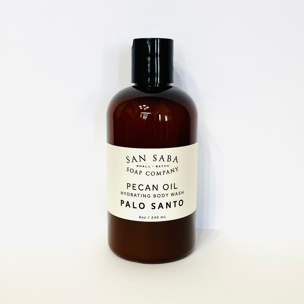 Texas Pecan Oil Body Wash Palo Santo Honey